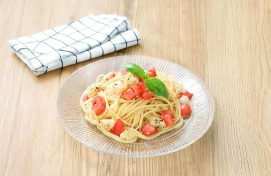 トモズの管理栄養士考案レシピ│トマトの冷製パスタ
