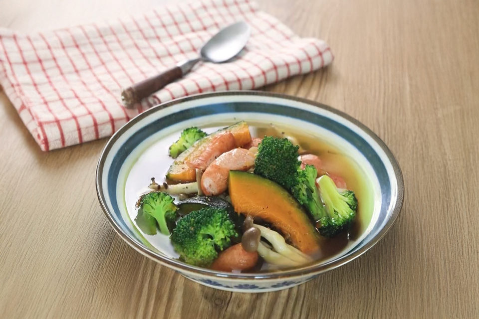 レシピ編　ゴロゴロ野菜のスープ煮